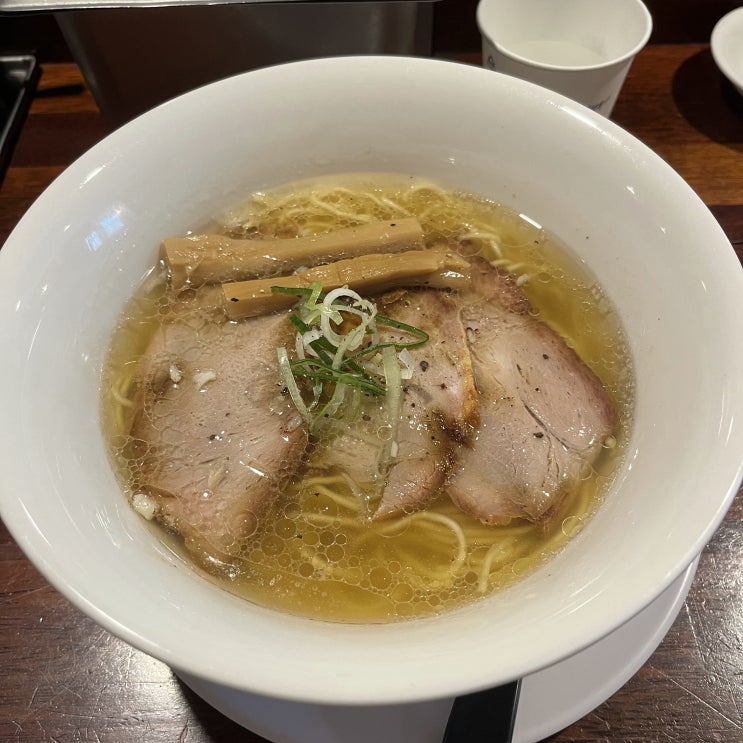  홍대, 합정 도미 시오 라멘. 이리에 라멘