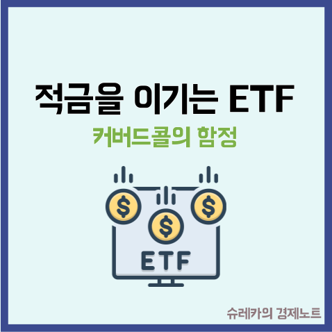  적금보다 수익률이 높은 ETF를 찾고 있다면? 커버드콜의 함정