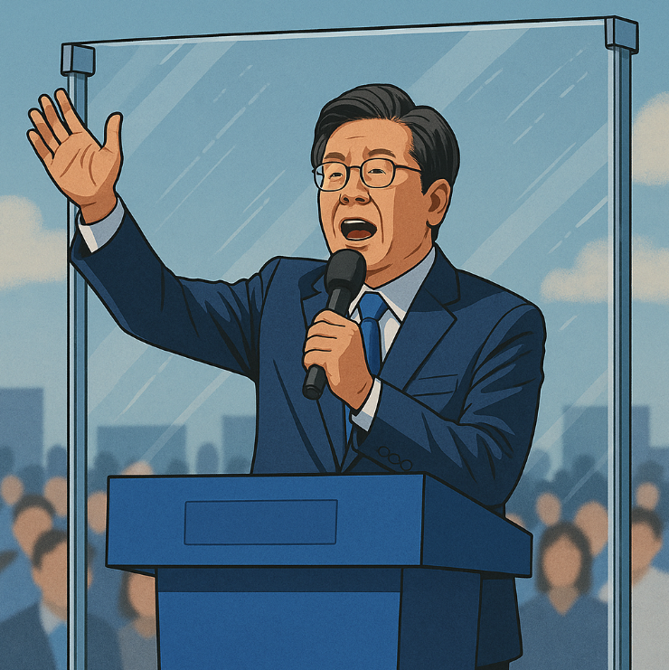 “서울 한강 벨트 통합 콘서트” <b>이재명</b> 후보 수도권 <b>집중 유세</b>... 