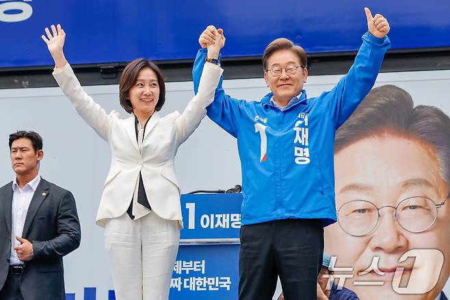 250520 허은아 <b>빅텐트</b> 합류…"<b>이재명</b>, 덧셈정치 하는 후보"