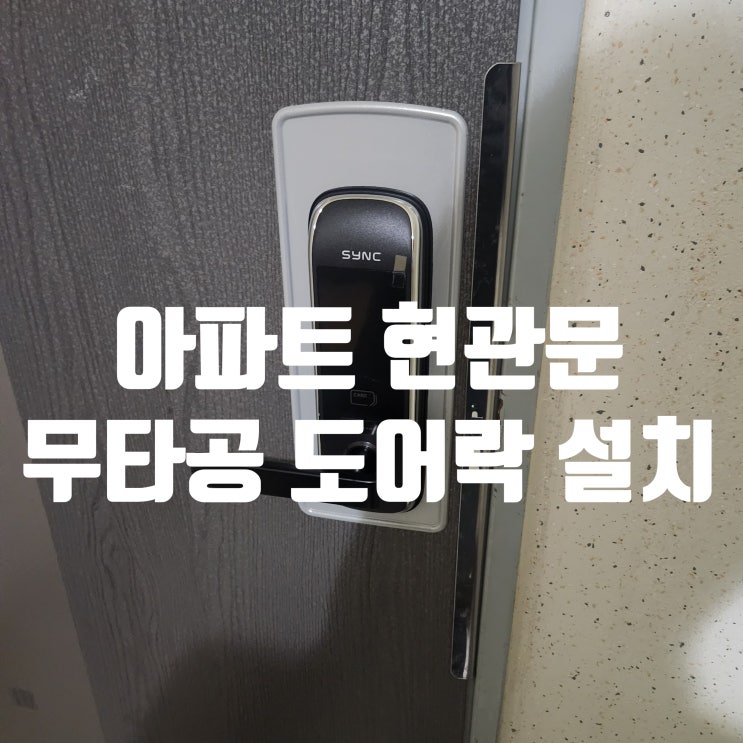  가좌동 열쇠 가좌마을5단지에서 발생한 긴급상황: 번호키 오류와 도어락 교체 일산
