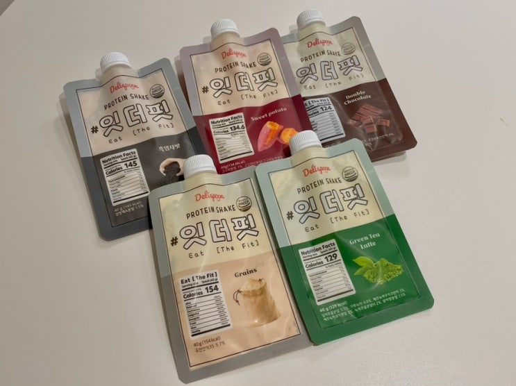  맛있는 단백질쉐이크 추천 저당+고단백 잇더핏 스타터패키지 칼로리 후기