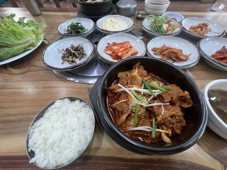  문막밥집 "시골밥상" 저렴하고 푸짐한 가정식