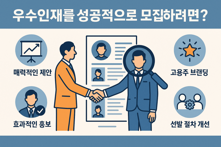  (채용관리) 우수인재를 성공적으로 모집하려면?