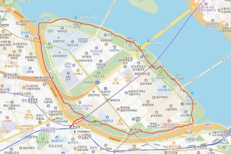 샛강ㆍ여의도 한바퀴
