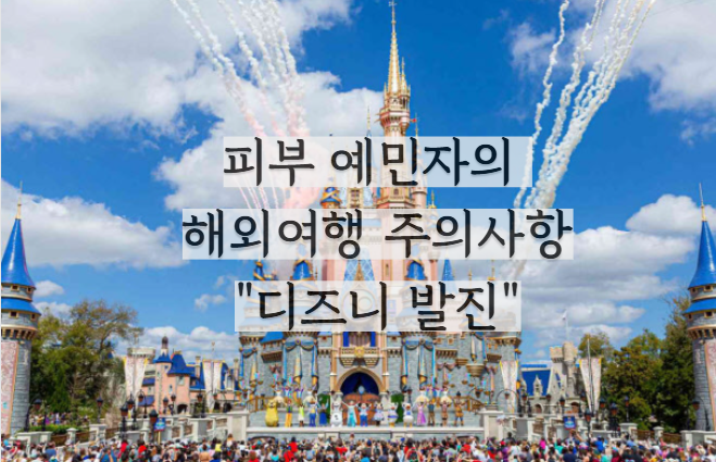 해외여행 주의사항, 예민한 피부라면 주목 디즈니 발진(혈관염)