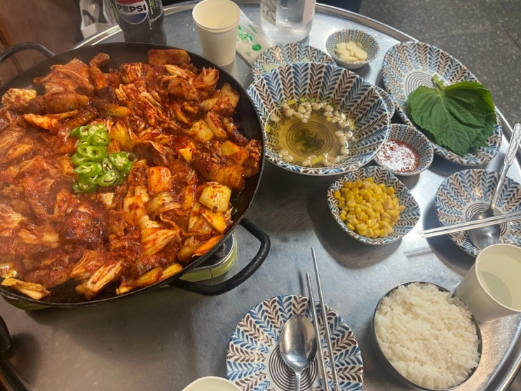  [경기/성남] 내돈내산 모란 맛집 정통집 모란역점 가격 메뉴판 돼지김치구이 얌얌
