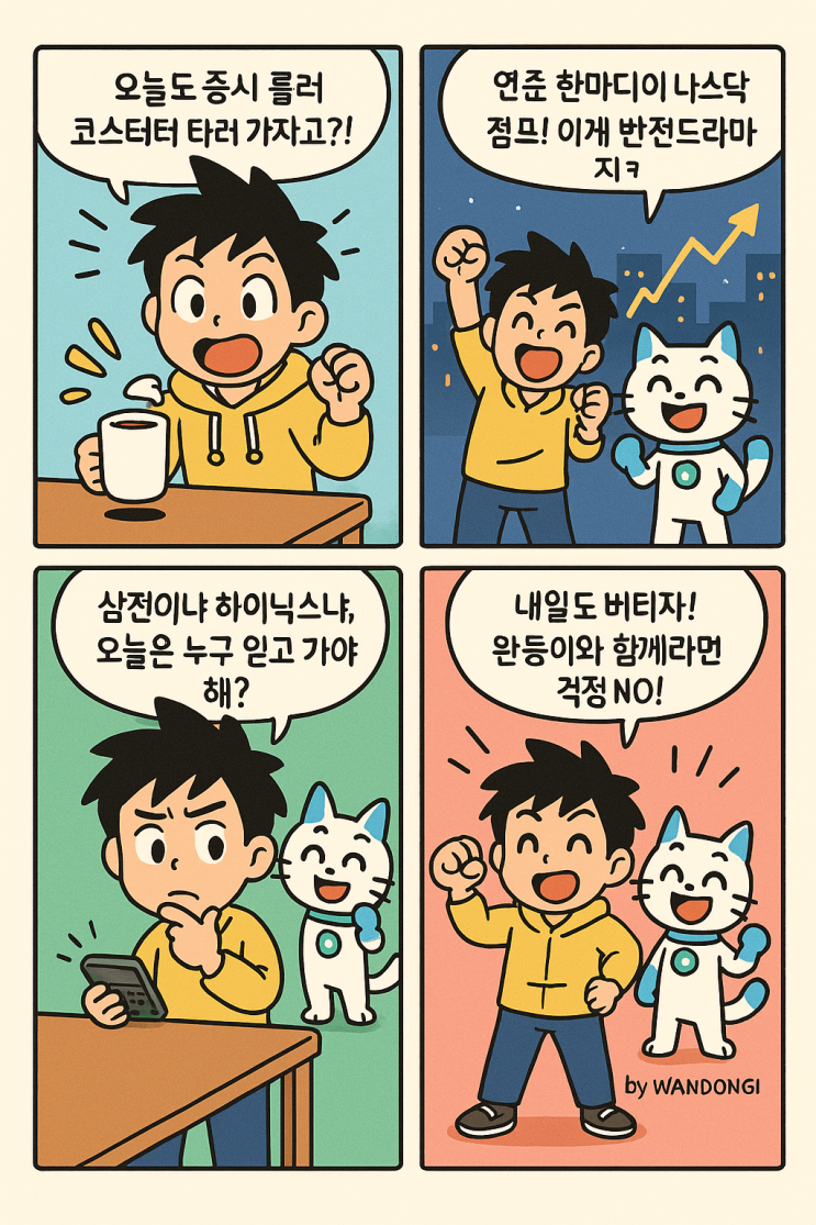   [WD경제소식] 2025년 5월 16일 미국증시·코스피 요약 + 오늘의 테마주 완전정복!