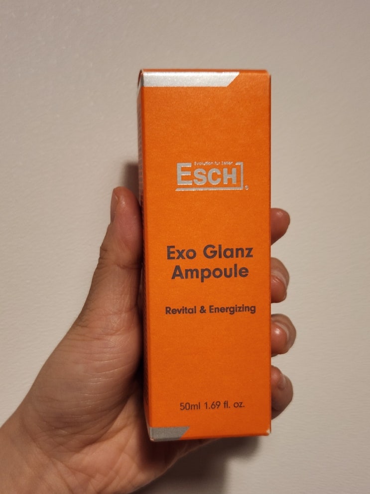  Esch 에쉬 엑소 글란츠 앰플 수분앰플추천