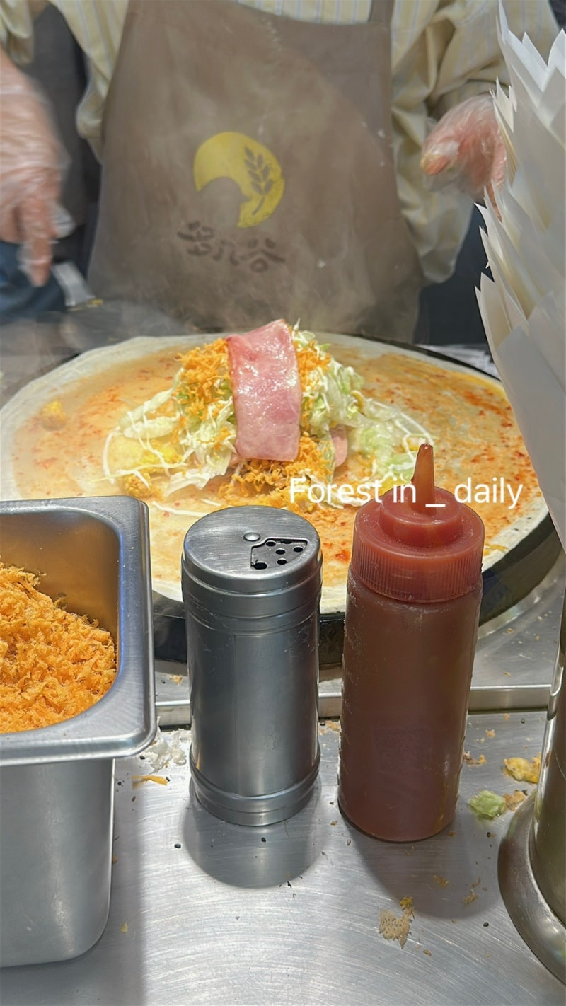 상하이 난징동루 신세계 백화점 지엔빙 고덕지도 배달 : 다이마루 백화점 아침식사 두오지구....