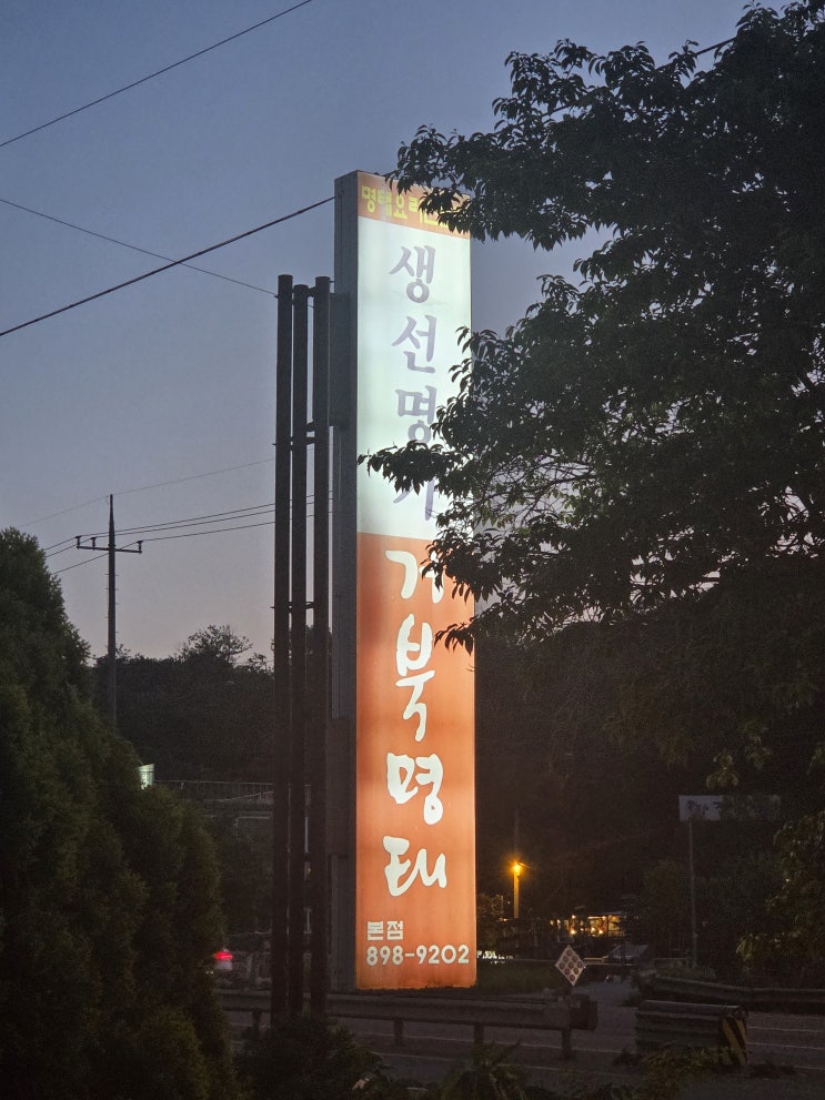  광명 맛집 추천 생선명가 거북명태 본점 매콤 명태조림 후기