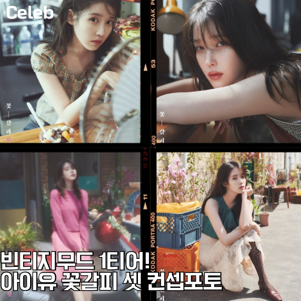 8년만에 돌아온다! <b>아이유 꽃갈피 셋</b> 컨셉포토룩 구경하기