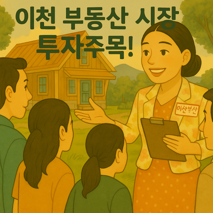 이천 부동산 시장 핫이슈!  2025년 투자, 어디에 주목해야 할까요? (이천IT부동산 전문가 분석!)