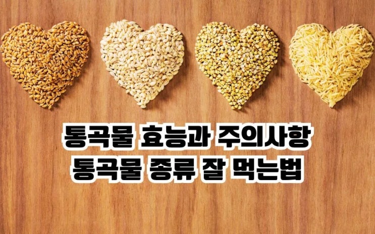  통곡물 뜻 통곡물 효능 종류 주의사항 통곡물 섭취방법