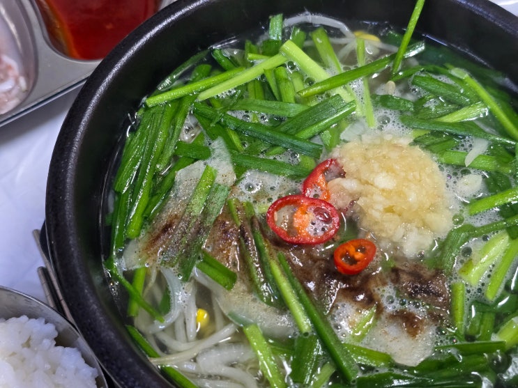 순천 웃장 국밥 제일식당 국밥 먹으면 수육이 서비스!