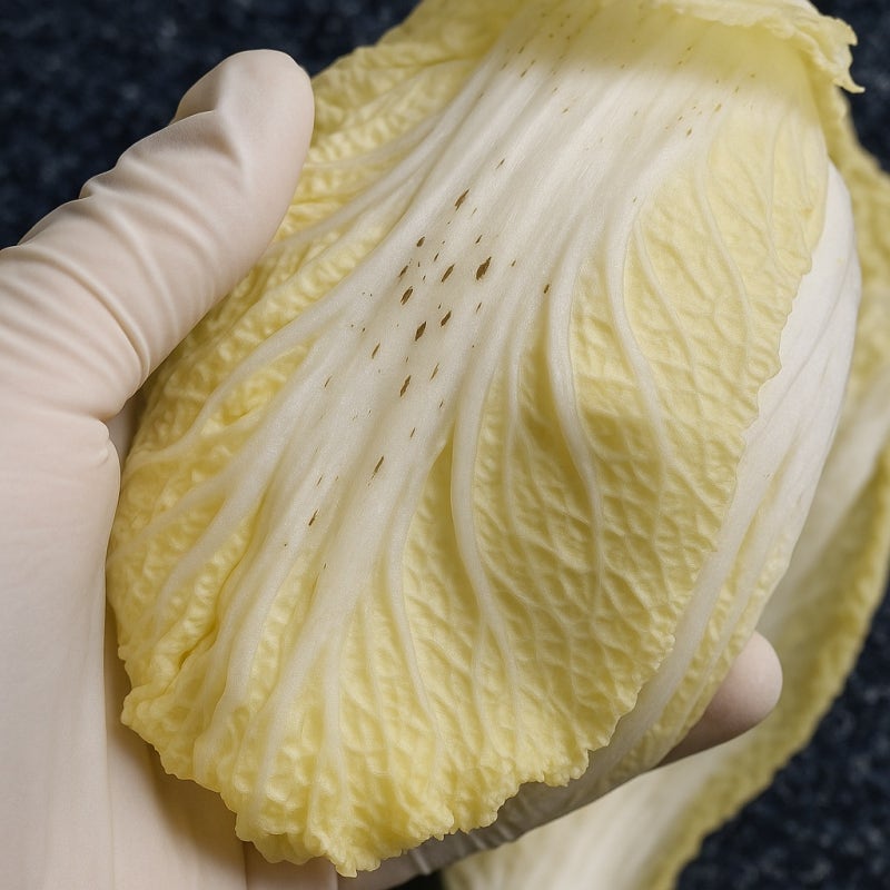 알배추 검은점 섭취해도 될까요? 배추 검은 얼룩, 점박이의 정체