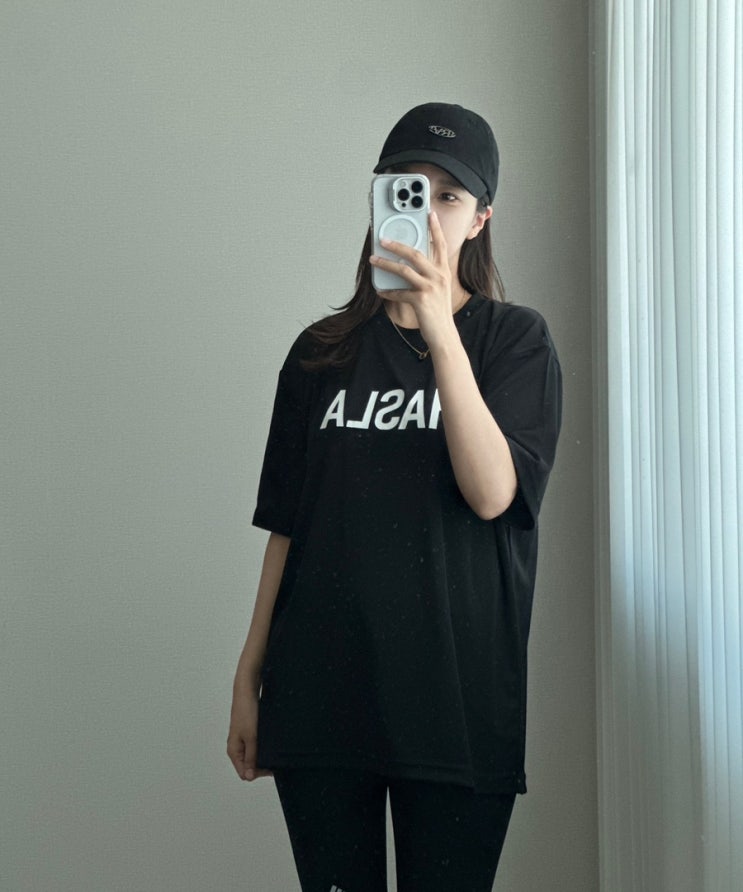  하슬라 루즈핏 티셔츠 여름 기본 반팔티