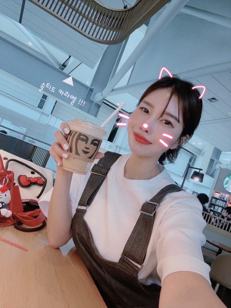 시즈오카 여행 출발 인천국제공항 1터미널 제주항공 7C1603 /공항 스타벅스
