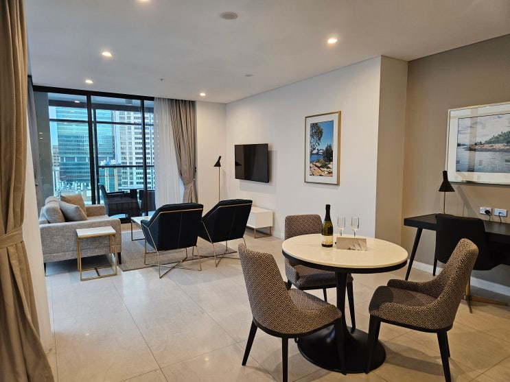  시드니 아파트먼트 호텔 메리톤 스위트 서섹스 Meriton Suites Sussex Street, Sydney 숙소