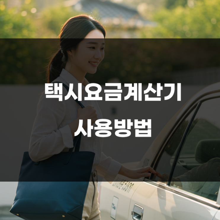  네이버 택시요금계산기 실제 요금과 얼마나 차이날까