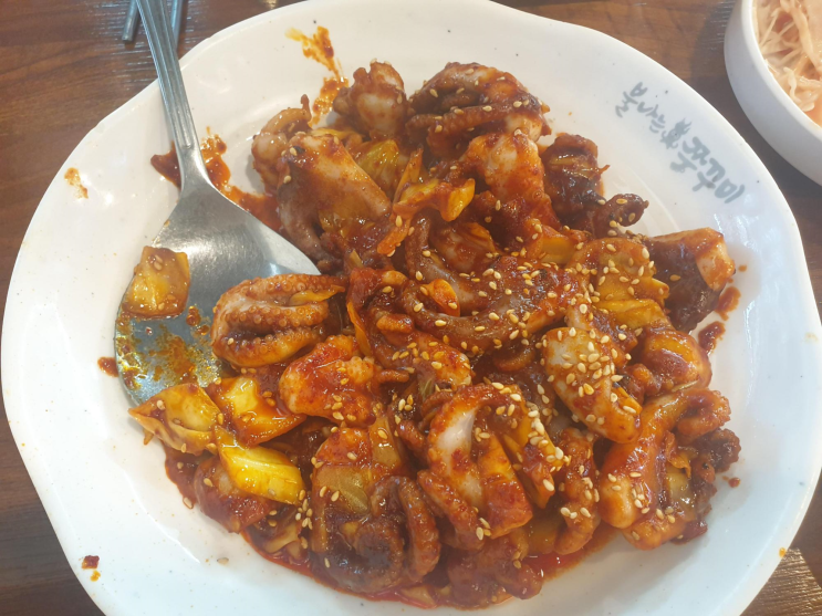  불나는 쭈꾸미 [쭈꾸미 볶음+솥밥] 천안 백석동 맛집
