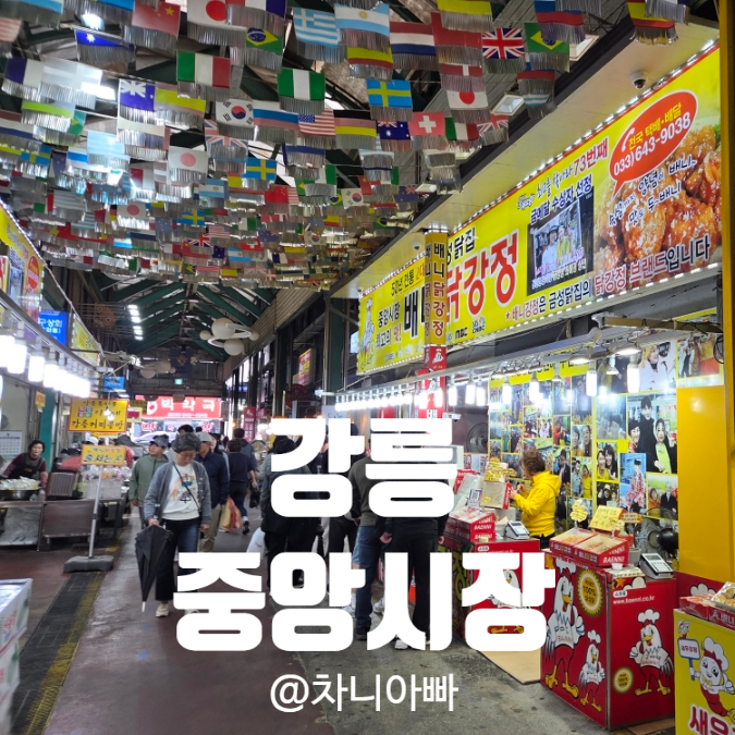  강릉 필수코스 중앙시장 성남시장 월화거리 방문 후기 주차 정보