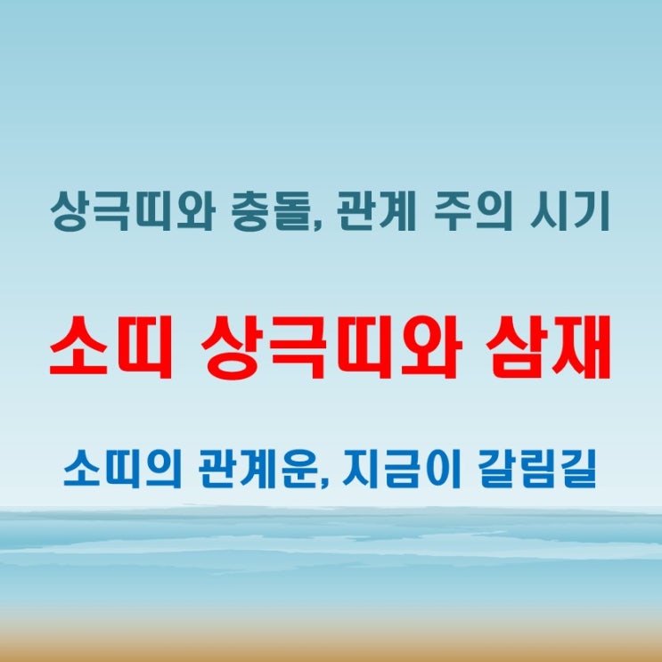  2025년 소띠 상극띠와 삼재를 함께 고려한 인간관계 조심 시기