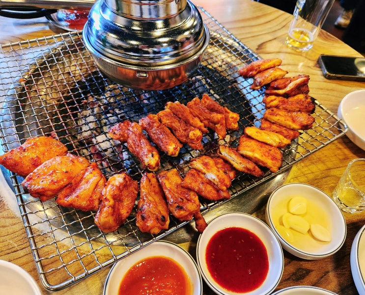  신도림 강촌숯불닭갈비