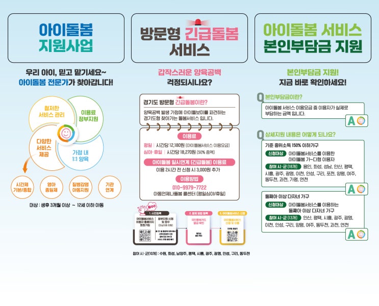  우리 아이 돌봐 줄게요! 경기도가 함께하는 돌봄 지원[한국철도일보]