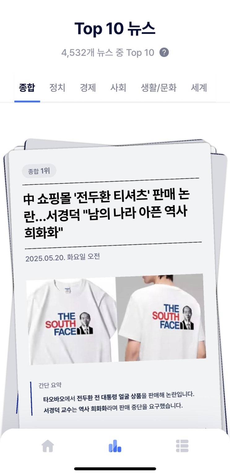 [그날의뉴스] 5월 20일 뉴스 TOP10