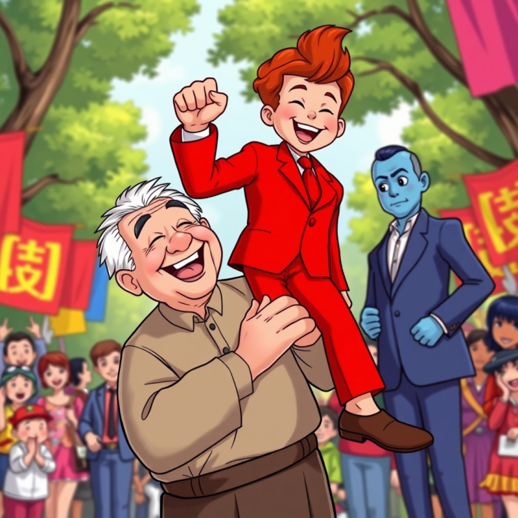<b>홍준표 김문수 지지</b>