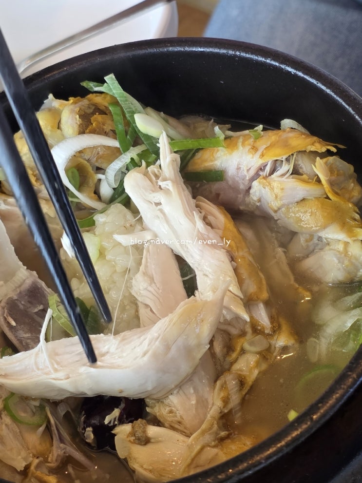  상황삼계탕 밥을 든든히 먹을 수 있는 한양대에리카맛집