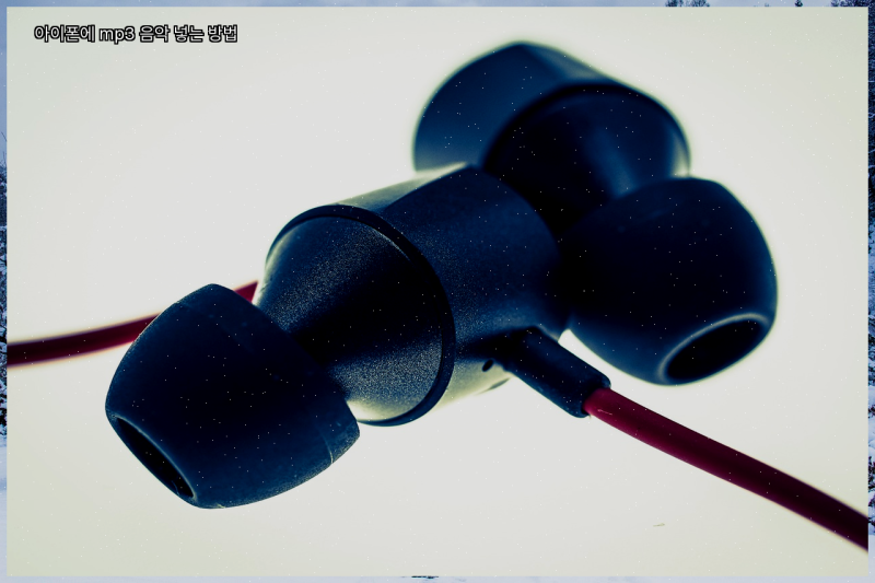아이폰에 MP3 음악 넣는 방법: 초보자를 위한 완벽 가이드