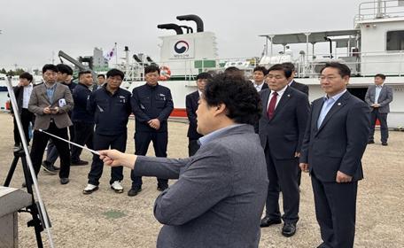 인천시, 신규 어업지도선 ‘옹진갈매기 2호’ 취항 대비 현장 점검