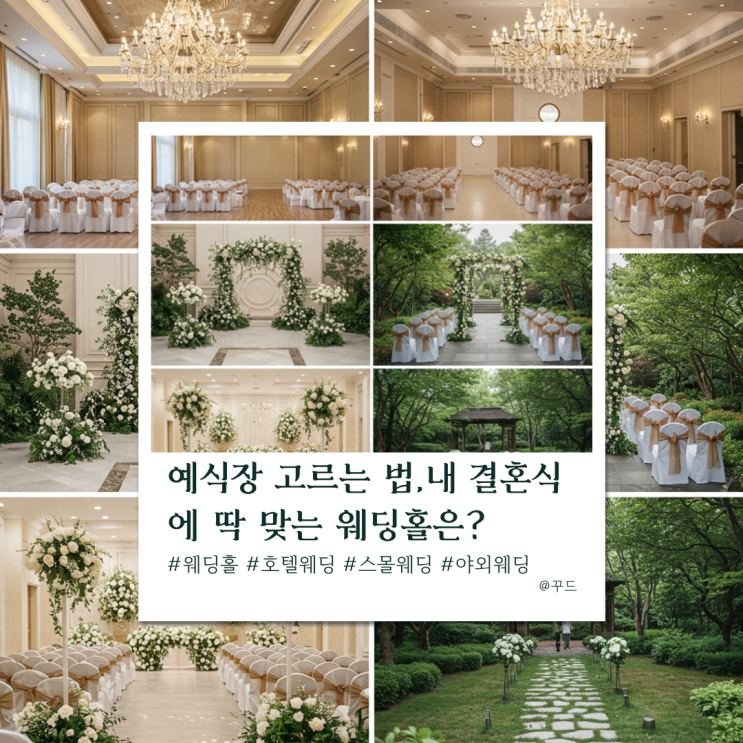 예식장 고르는 법, 내 결혼식에 딱 맞는 웨딩홀은? 예식장 고르는 법, 내 결혼식에 딱 맞는 웨딩홀은?