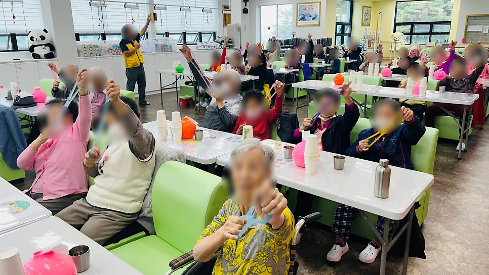 보령대천해수욕장주간보호센터 금빛사랑주야간보호센터 어르신 맞춤 건강 프로그램