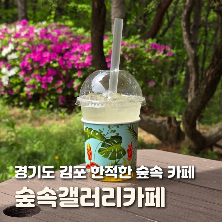  김포 카페 김포국제조각공원 내 숲속갤러리COFFEE 자연 속 힐링 공간
