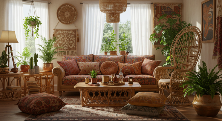  인테리어 디자인 스타일 _ 24. 보헤미안 스타일 (Bohemian Style)