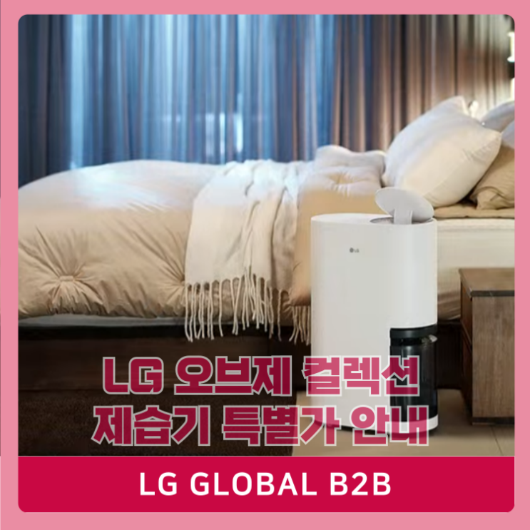  만족도 1위 LG 제습기 B2B 특별혜택(DQ235MWGA,DQ205PSVA)