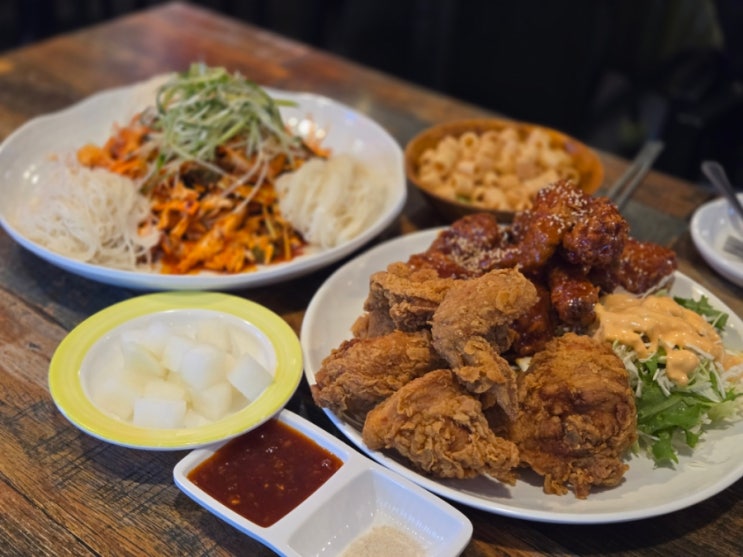  [룰루랄라 뚝섬역점] 치킨&골뱅이 맛집 뚝섬 야장 술집
