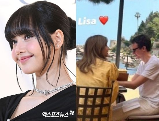  이젠 가리지도 않네…리사, 블핑 투어 앞두고 재벌 남친과 또 '데이트' [엑's 이슈]