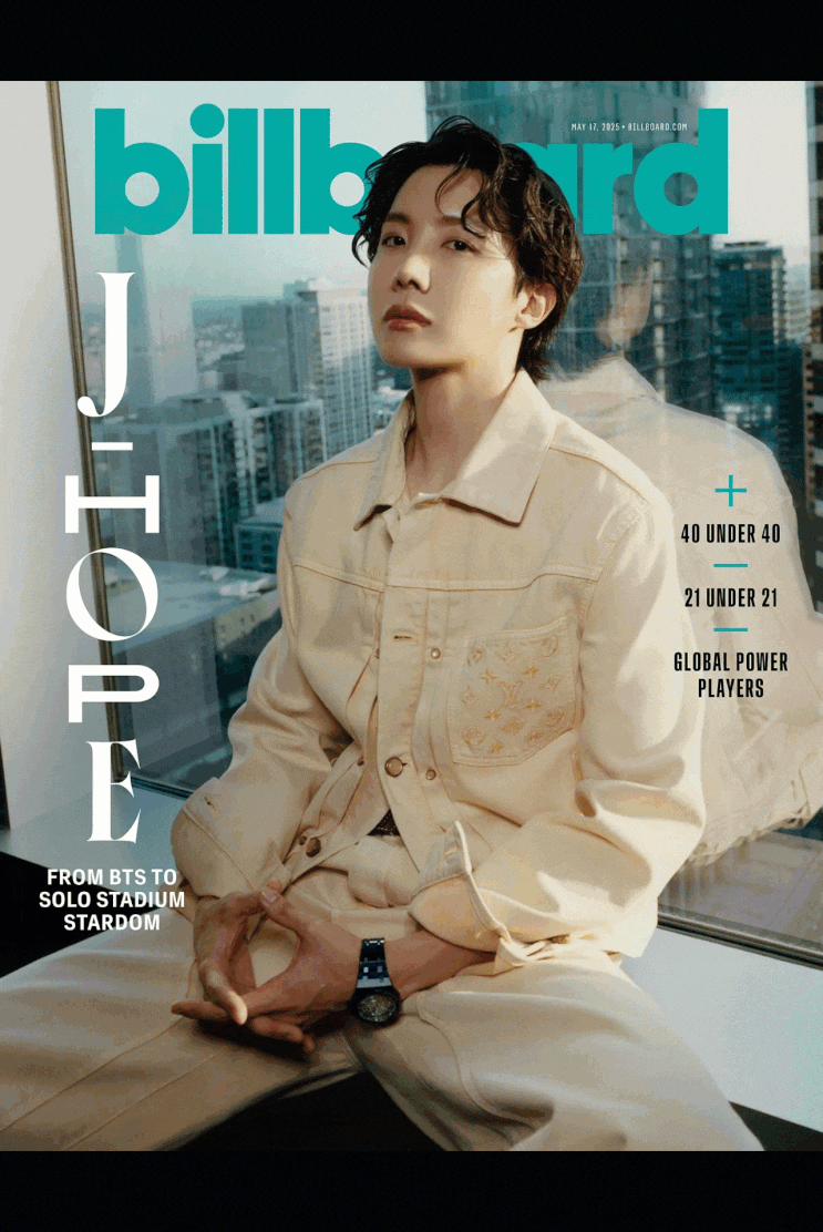 BTS <b>제이홉</b>, 美 ‘<b>빌보드</b>’ 커버 장식…“용기 전하는... 