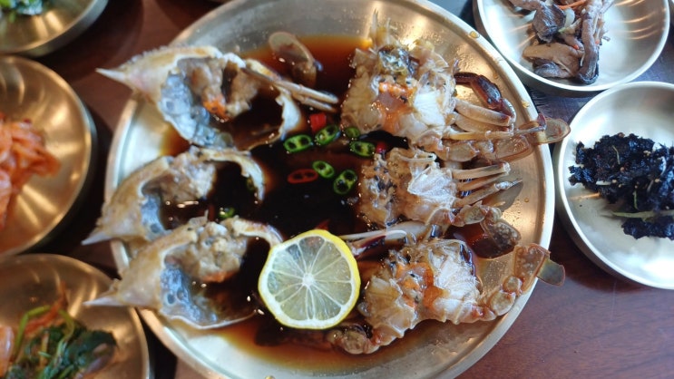  용인 처인구 한정식 부모님과 외식 게장 정식 맛집 한터자연밥상