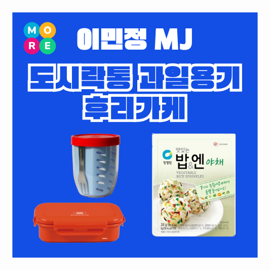  이민정 오렌지색 스텐 밀폐 도시락통 과일 샐러드 보관용기 후리가케 후리카게 정보