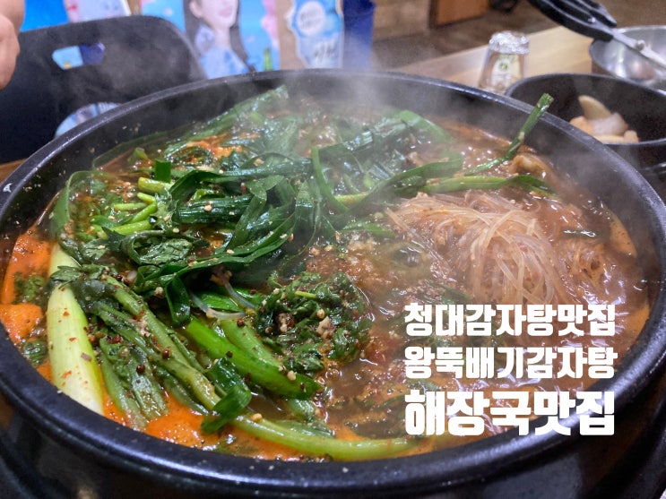  청주대 인근 최강 해장국 맛집, 우암동 왕뚝배기감자탕  웨이팅 피하는 시간대
