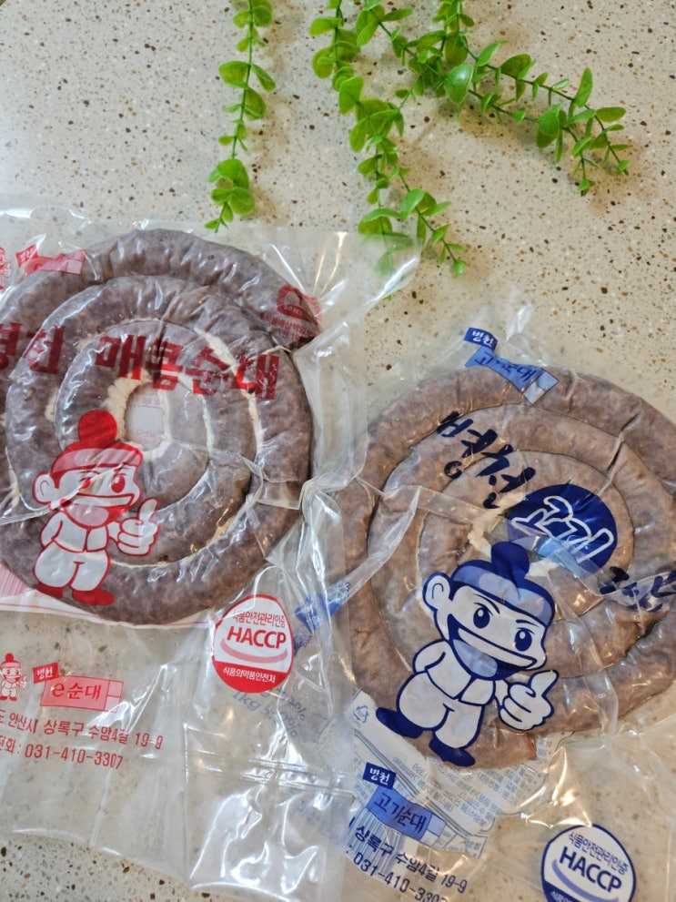  [병천성은전통순대] 잡내 없이 맛있게 즐기는 병천 고기순대 + 병천매운야채순대