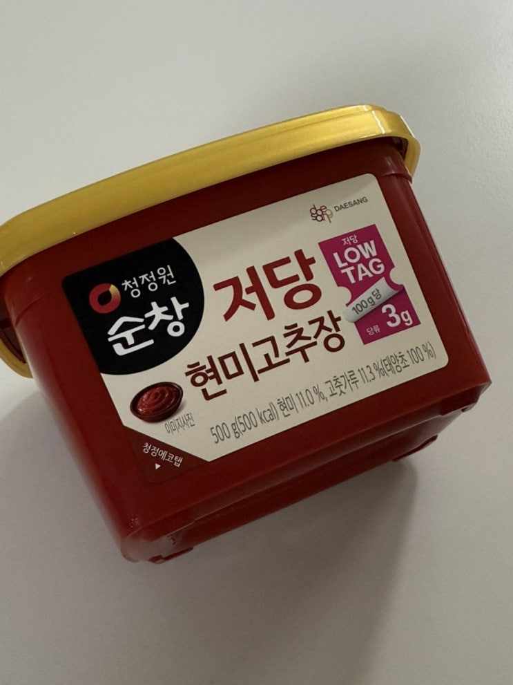  청정원 순창 저당 현미 고추장으로 만든 지코바 치킨!