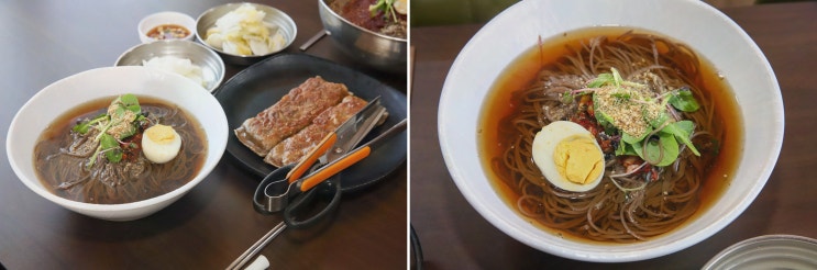  건강한 재료로 만든 금산막국수의 매력, 복수막국수