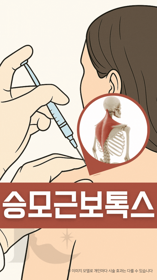  광주승모근보톡스 바디 근육 고정 성형외과로