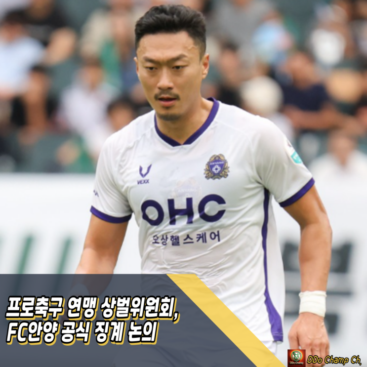 프로축구 연맹 상벌위원회, FC안양 공식 징계 논의